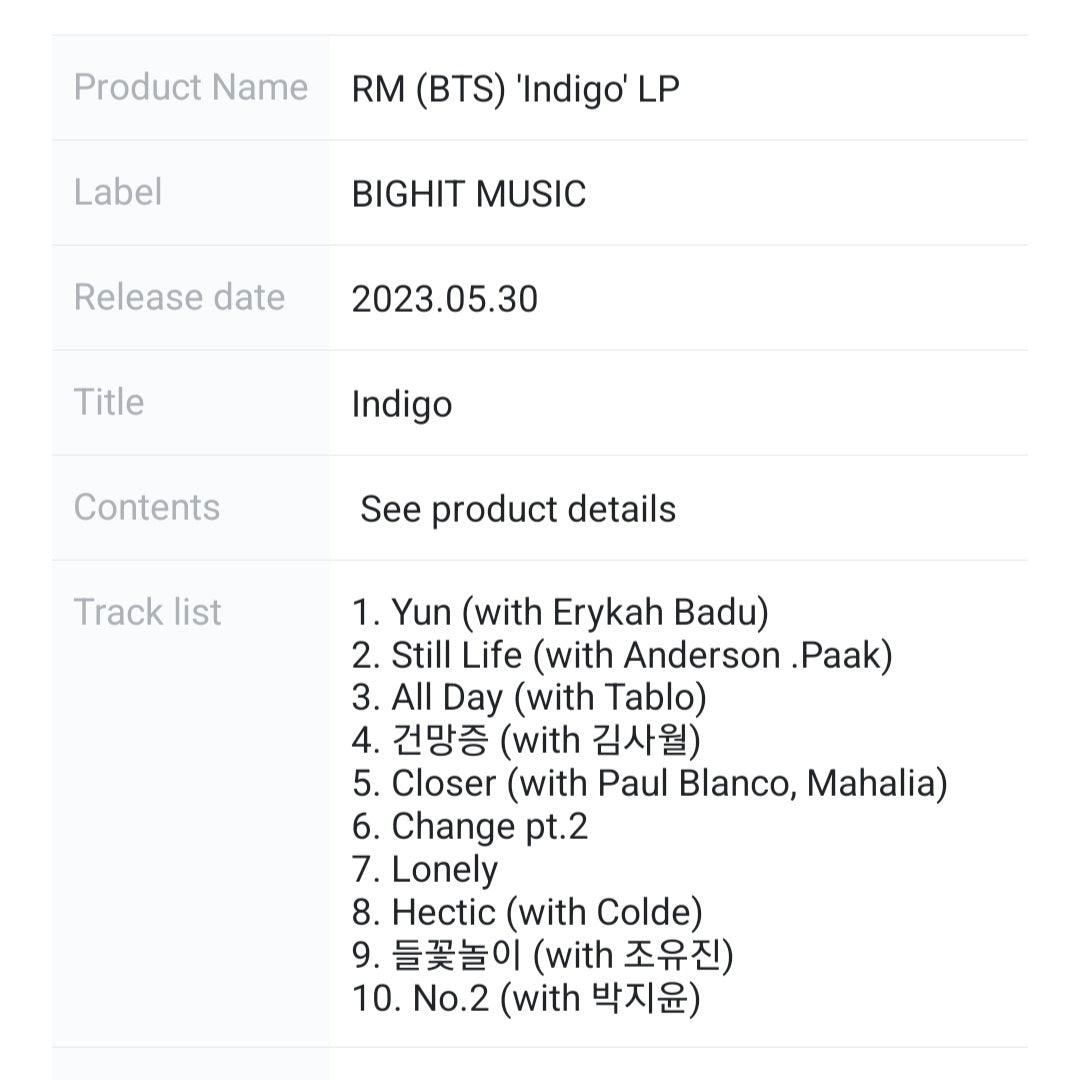 Indigo LP - Kgift.shop