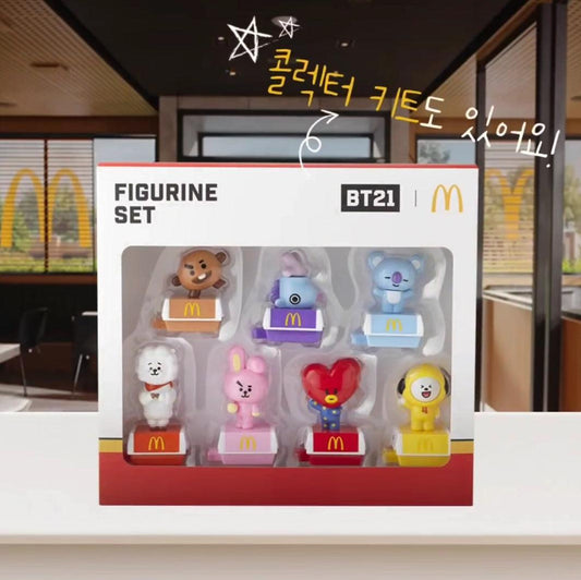 BT21 X Mcdonalds Korea Collector Kit - Kgift.shop