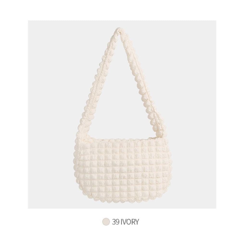Shoopen Bubble Foam Wrinkle Hobo Bag - Kgift.shop
