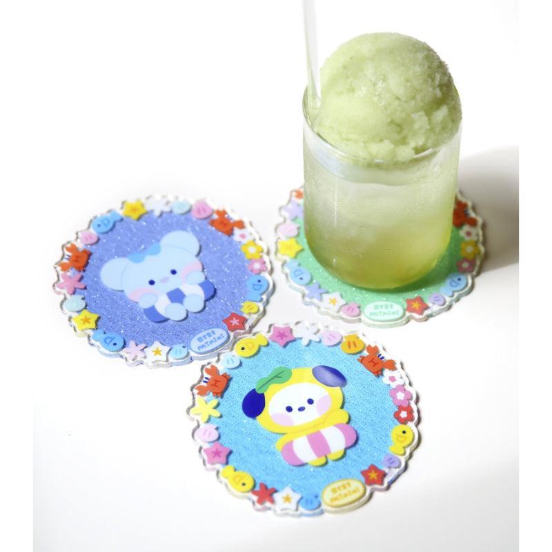 Monopoly x BT21 - Acrylic Coaster - Summer Sky - Kgift.shop