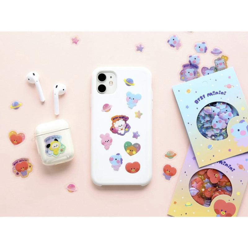 Monopoly x BT21 - Minini Flake Sticker - Kgift.shop
