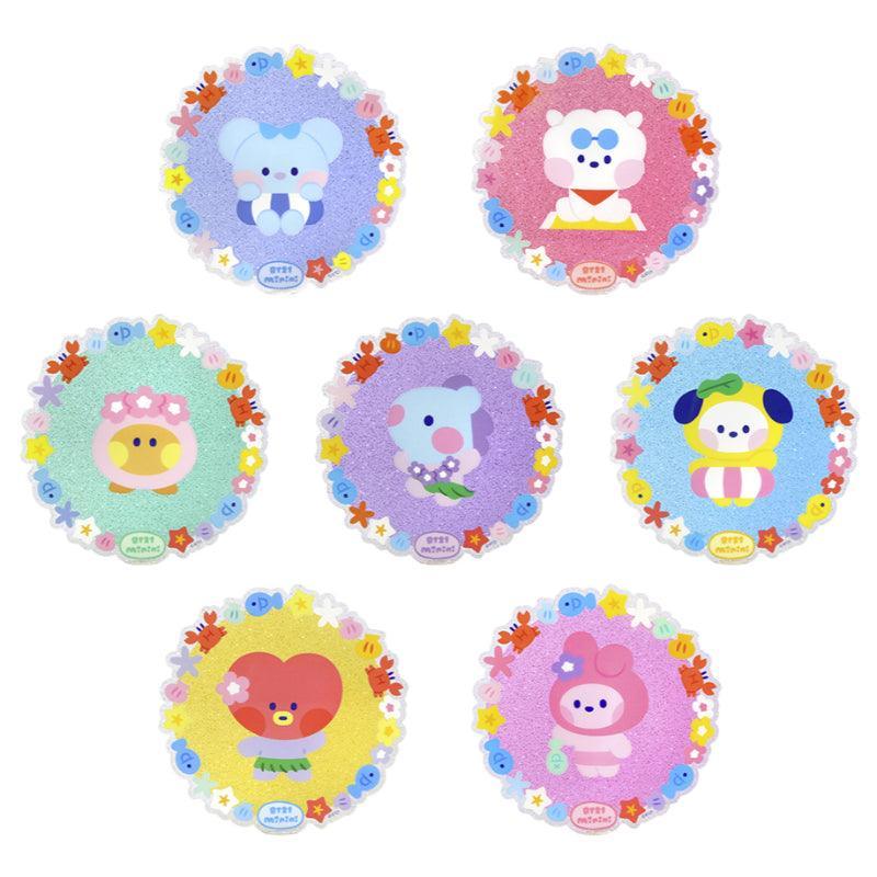 Monopoly x BT21 - Acrylic Coaster - Summer Sky - Kgift.shop