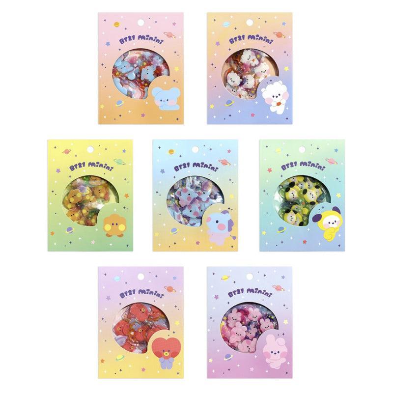 Monopoly x BT21 - Minini Flake Sticker - Kgift.shop