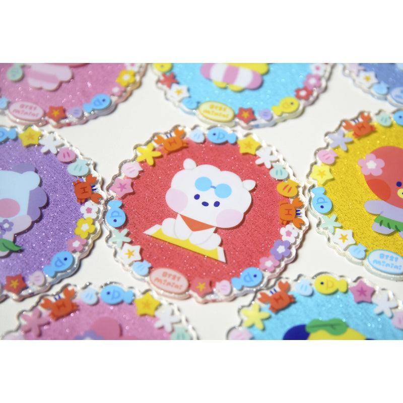 Monopoly x BT21 - Acrylic Coaster - Summer Sky - Kgift.shop