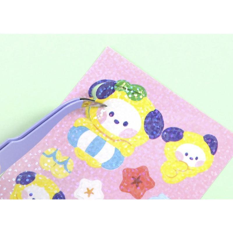 Monopoly x BT21 - Hologram Sticker - Summer Sky - Kgift.shop