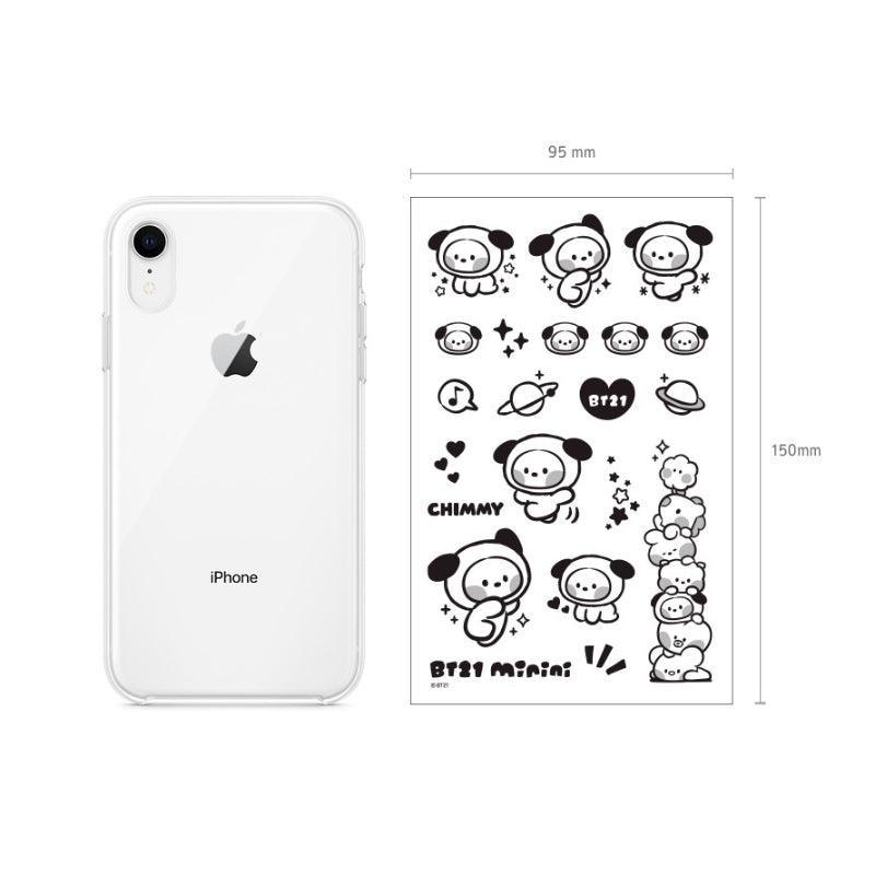 Monopoly x BT21 - Minini Tattoo Sticker - Kgift.shop