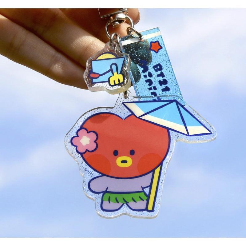 Monopoly x BT21 - Acrylic Keyring - Summer Sky - Kgift.shop