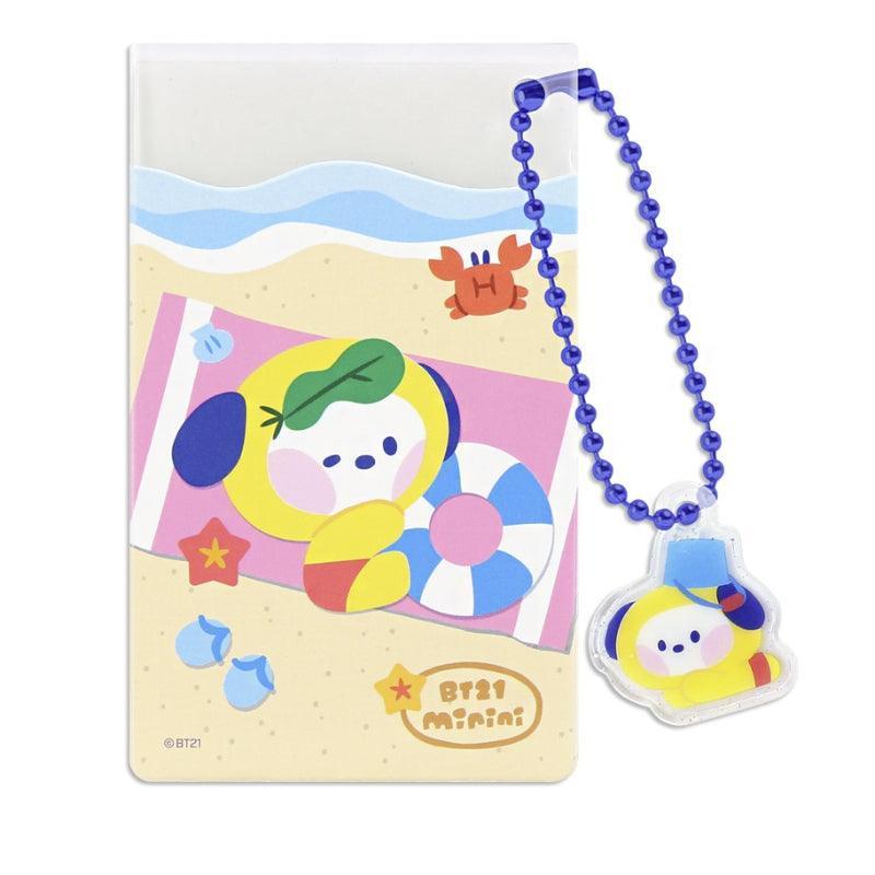 Monopoly x BT21 - Clear Card Pocket - Summer Sky - Kgift.shop