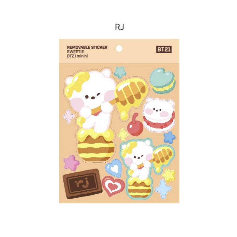 Monopoly x BT21 - Removable Sticker - Sweetie - Kgift.shop