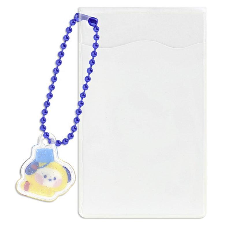 Monopoly x BT21 - Clear Card Pocket - Summer Sky - Kgift.shop