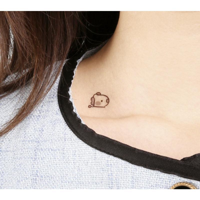 Monopoly x BT21 - Minini Tattoo Sticker - Kgift.shop