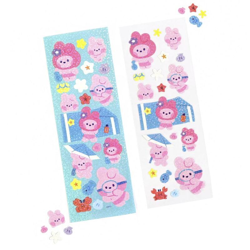 Monopoly x BT21 - Hologram Sticker - Summer Sky - Kgift.shop