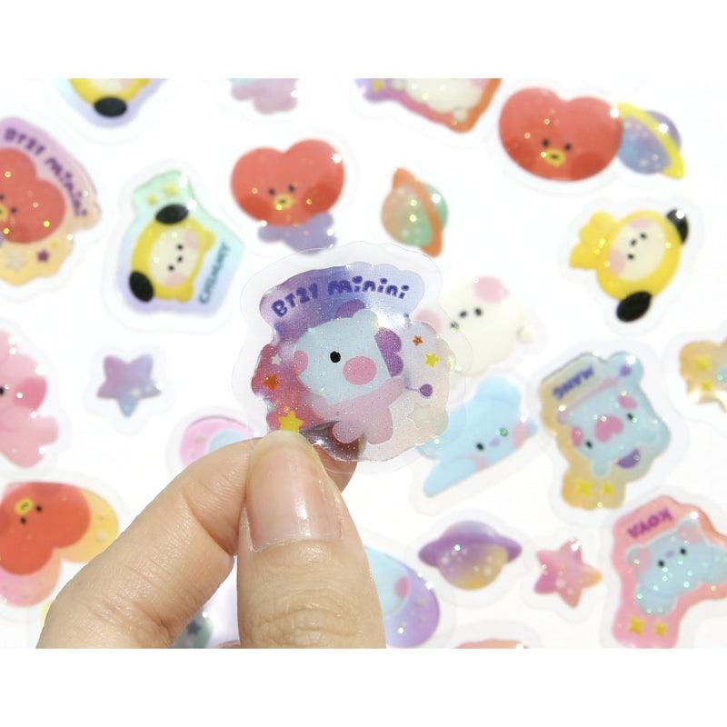 Monopoly x BT21 - Minini Flake Sticker - Kgift.shop