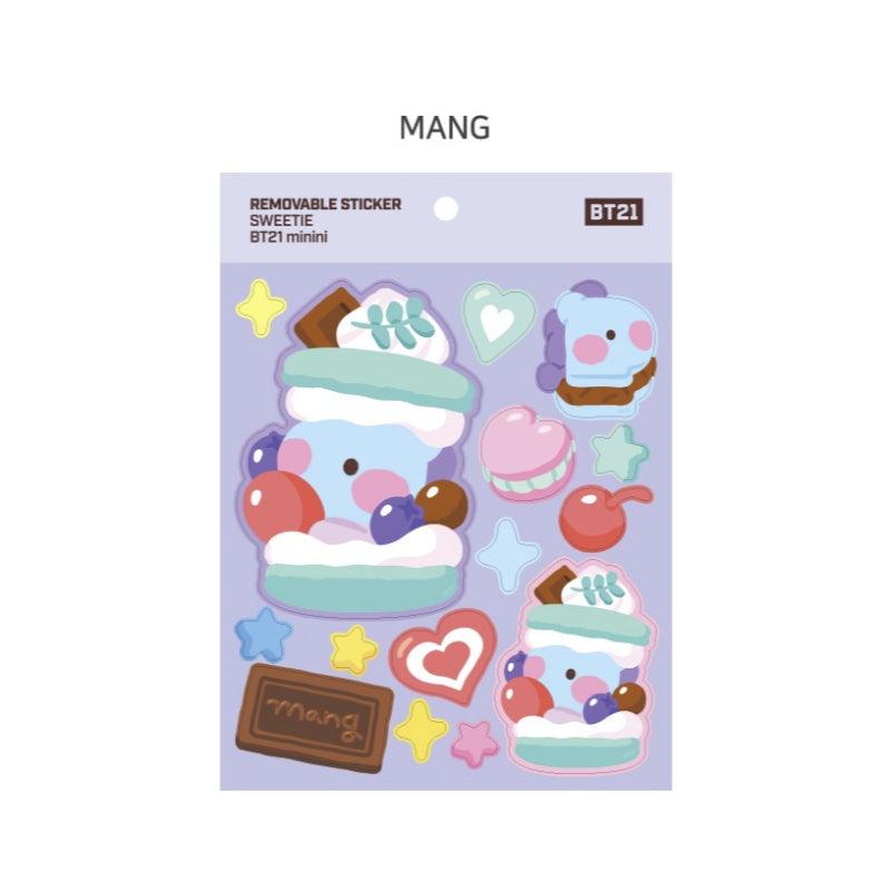 Monopoly x BT21 - Removable Sticker - Sweetie - Kgift.shop