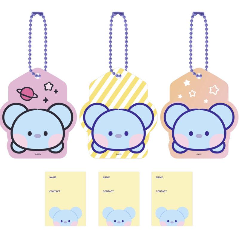 Monopoly x BT21 - Minini Name Tag Set - Kgift.shop