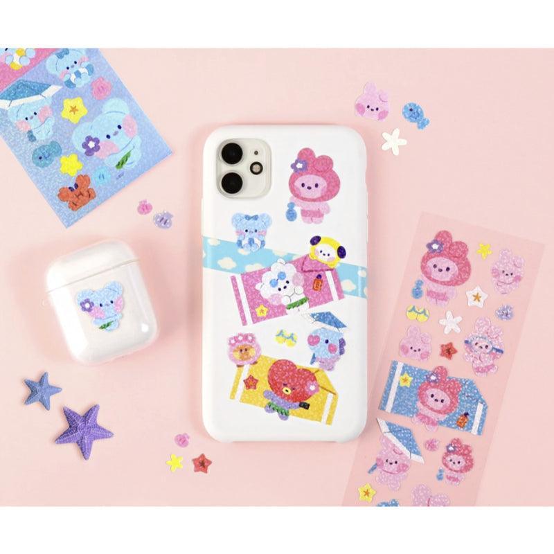 Monopoly x BT21 - Hologram Sticker - Summer Sky - Kgift.shop