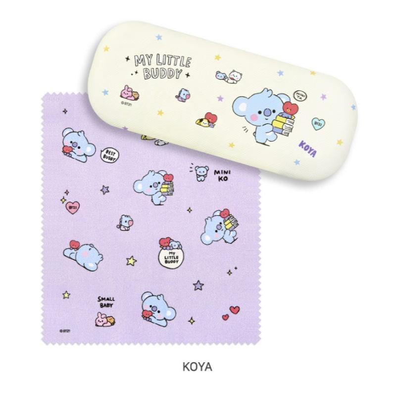 Monopoly x BT21 - Glasses Case Set - Little Buddy - Kgift.shop