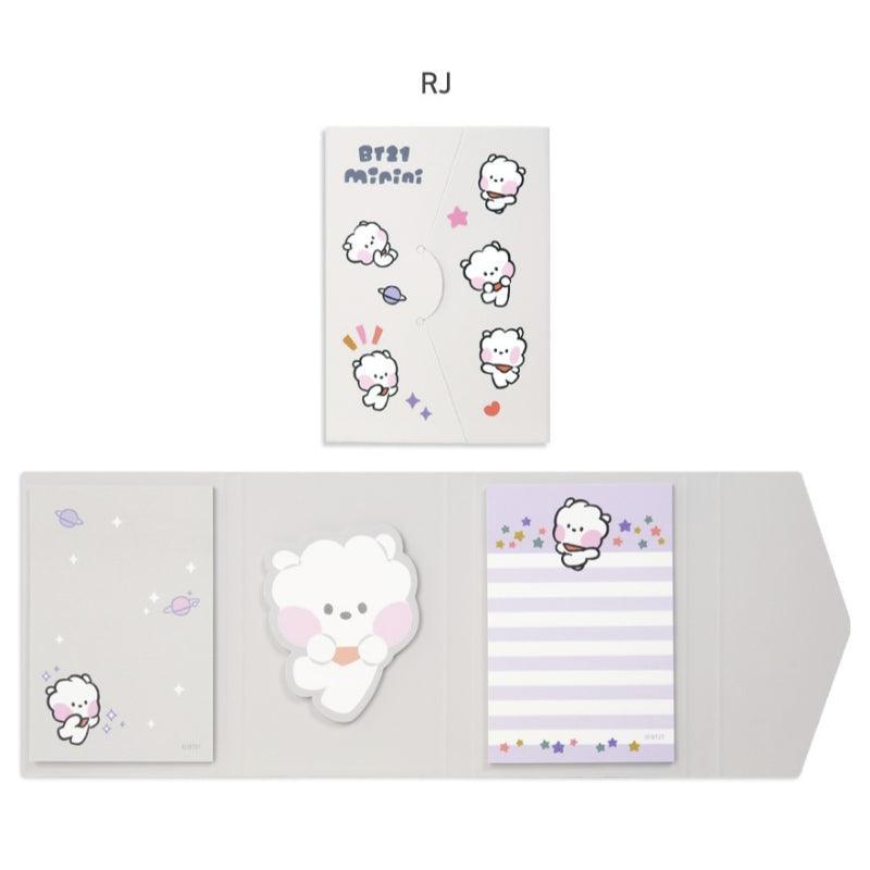 Monopoly x BT21 - Minini Sticky Memo - Kgift.shop