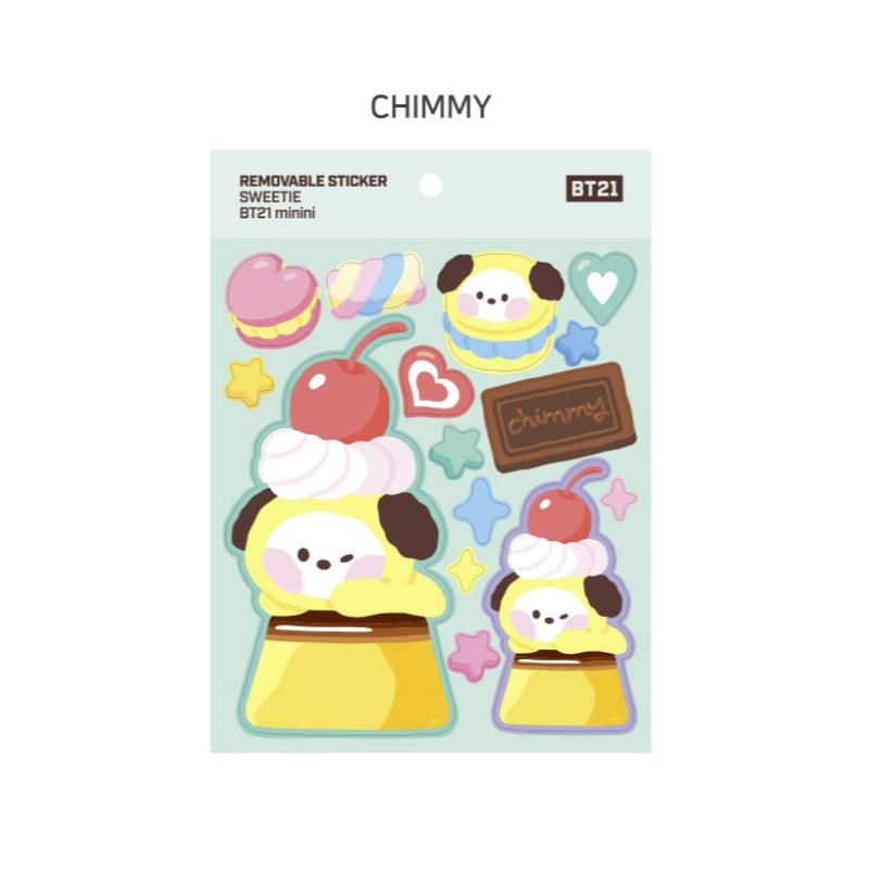 Monopoly x BT21 - Removable Sticker - Sweetie - Kgift.shop