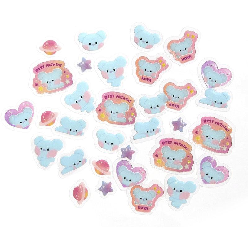 Monopoly x BT21 - Minini Flake Sticker - Kgift.shop