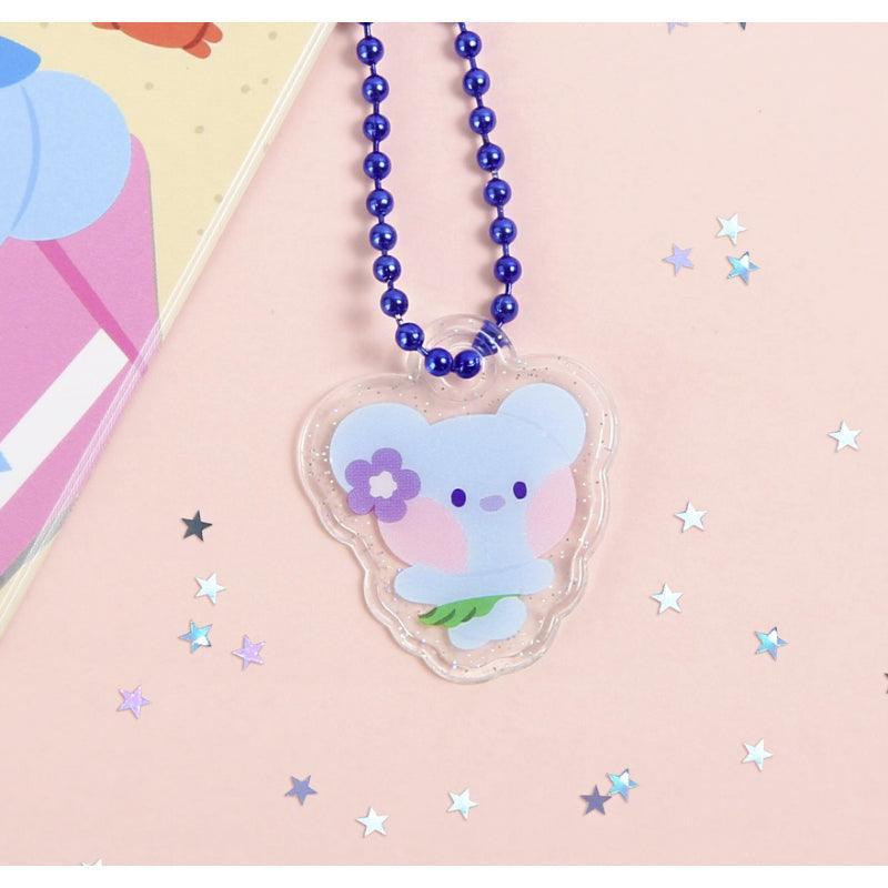 Monopoly x BT21 - Clear Card Pocket - Summer Sky - Kgift.shop