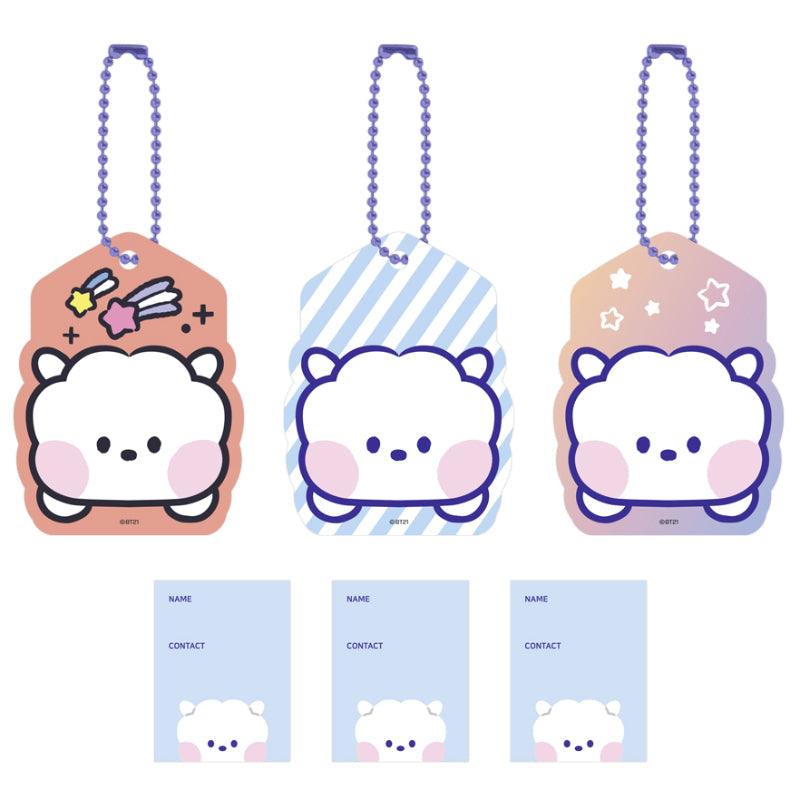Monopoly x BT21 - Minini Name Tag Set - Kgift.shop