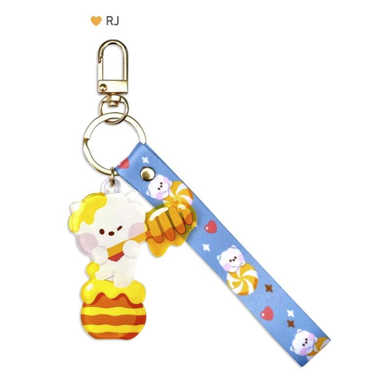 Monopoly x BT21 - Acrylic Strap Keyring - Sweetie - Kgift.shop