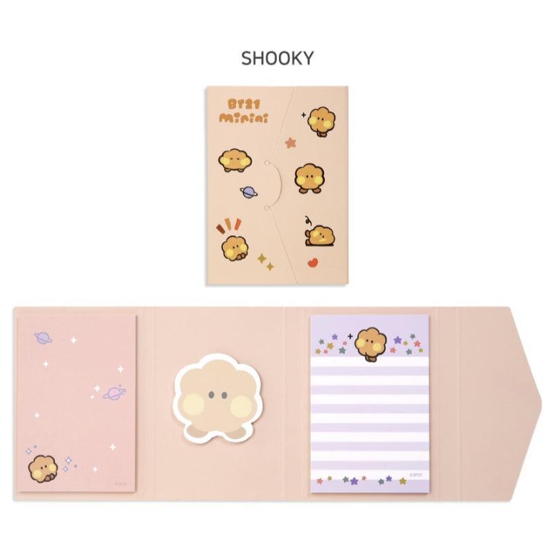 Monopoly x BT21 - Minini Sticky Memo - Kgift.shop