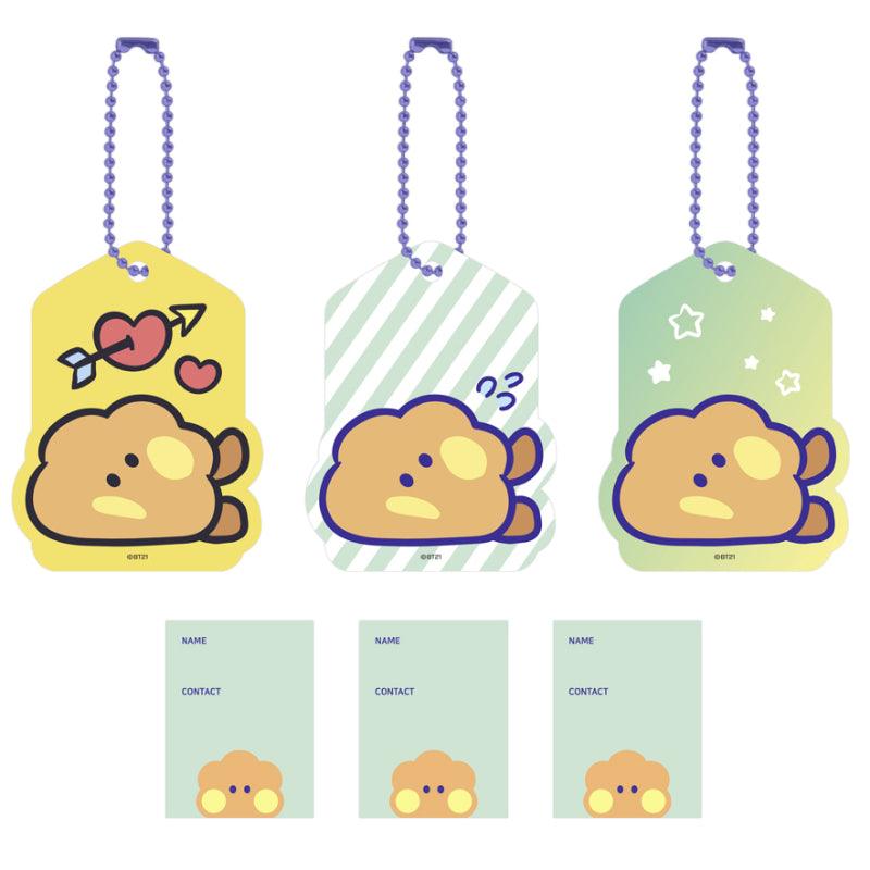 Monopoly x BT21 - Minini Name Tag Set - Kgift.shop