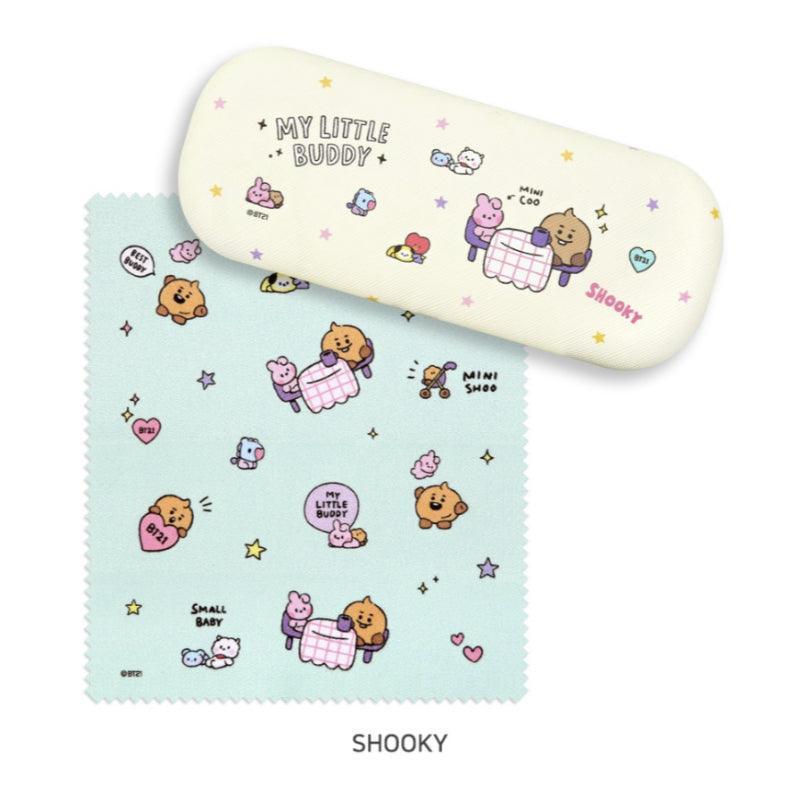 Monopoly x BT21 - Glasses Case Set - Little Buddy - Kgift.shop