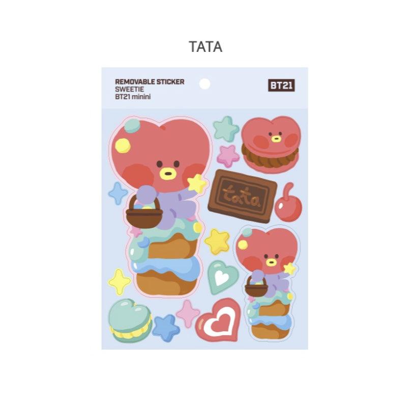 Monopoly x BT21 - Removable Sticker - Sweetie - Kgift.shop