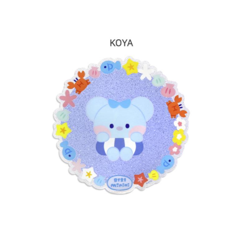 Monopoly x BT21 - Acrylic Coaster - Summer Sky - Kgift.shop