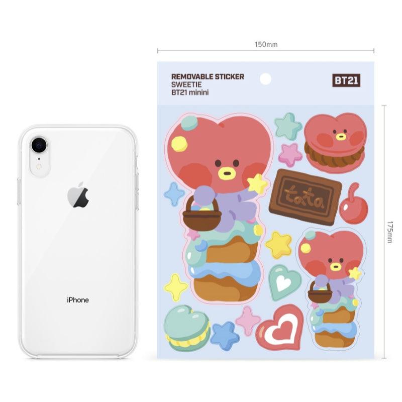 Monopoly x BT21 - Removable Sticker - Sweetie - Kgift.shop