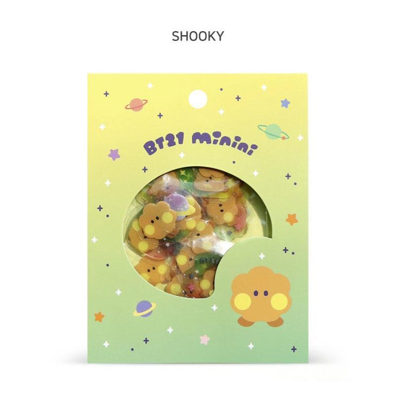 Monopoly x BT21 - Minini Flake Sticker - Kgift.shop