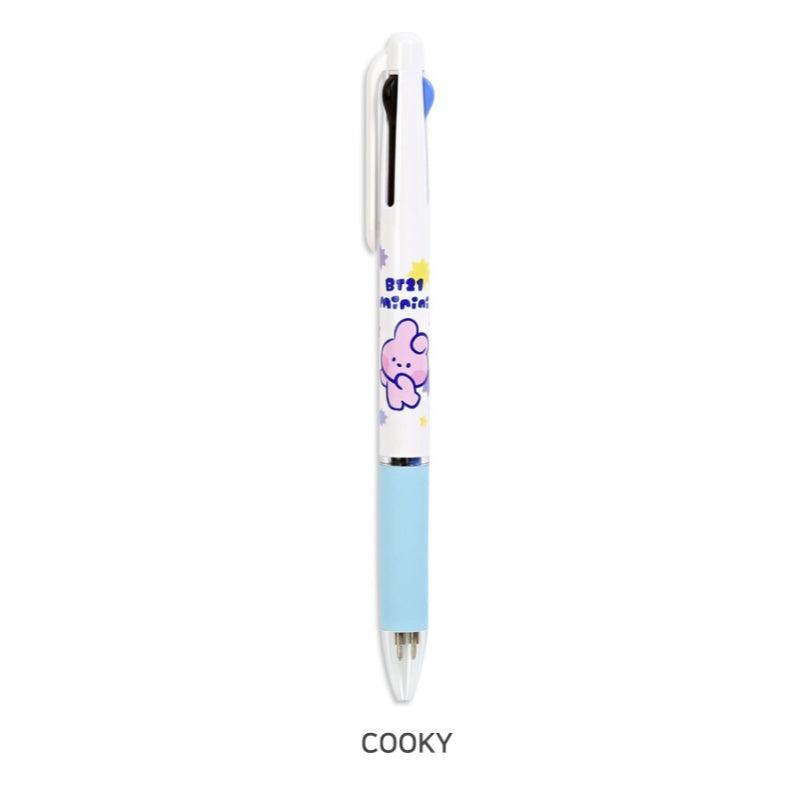 Monopoly x BT21 - Minini 3-Color Ballpoint Pen - Kgift.shop
