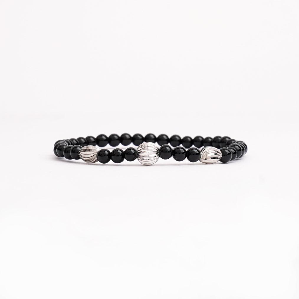 Delixir Thin Onyx Layered Bracelet JK Pick! - Kgift.shop