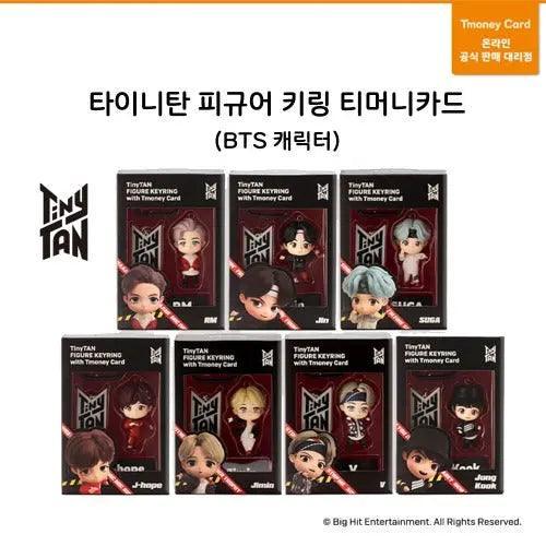 Tiny Tan Mic Drop Korea Transportation T-money Card Keyring Accessory Tmoney