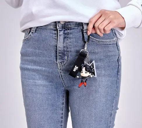 Tiny Tan Mic Drop Korea Transportation T-money Card Keyring Accessory Tmoney