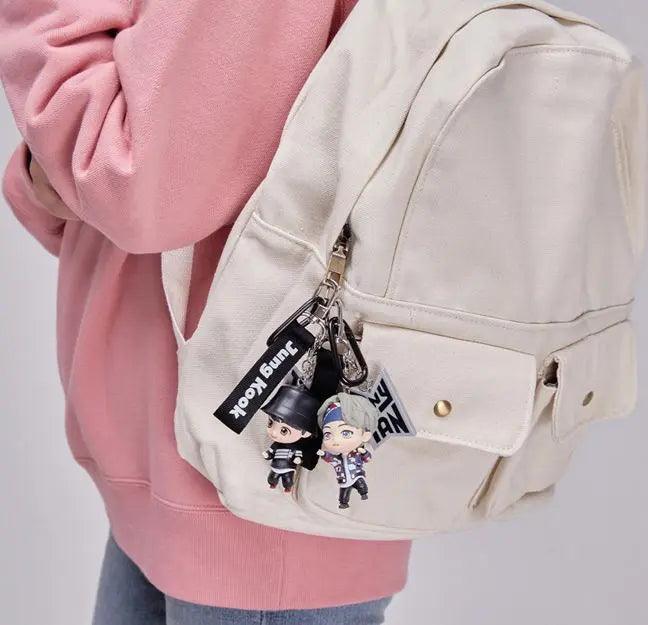 Tiny Tan Mic Drop Korea Transportation T-money Card Keyring Accessory Tmoney