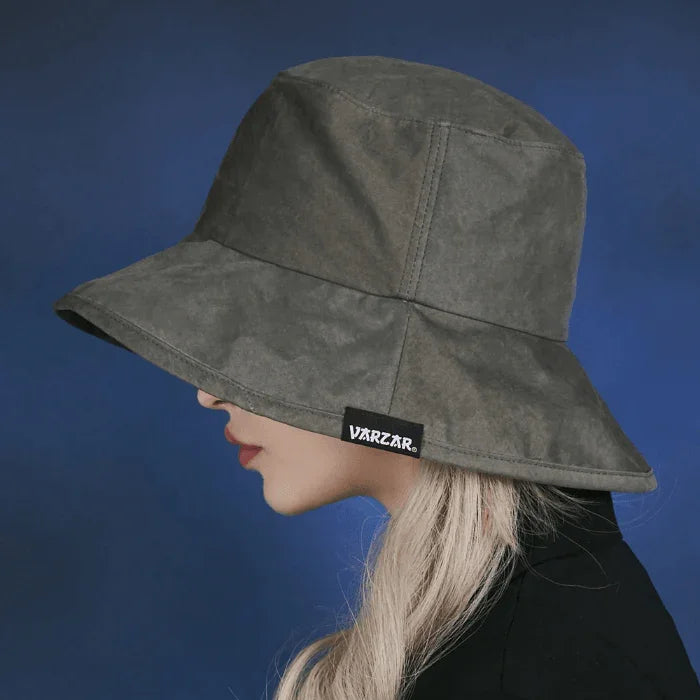 Varzar Wide Brim Washing Bucket Hat - Kgift.shop