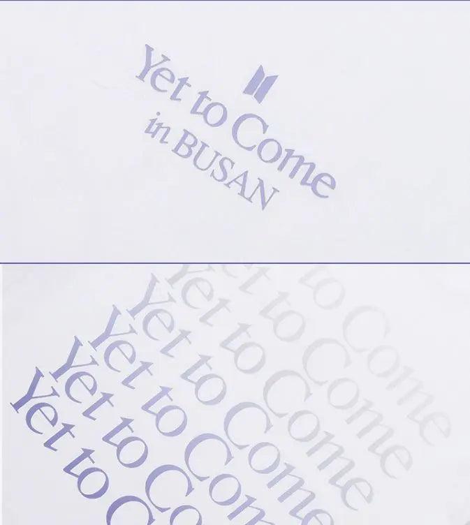 Yet To Come in Busan S/S Tshirt Big Hit