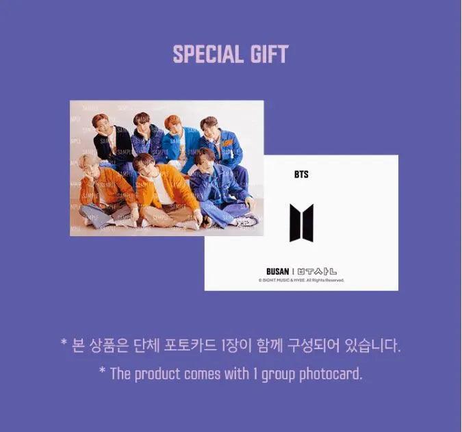 Yet To Come in Busan Zip Up Hoodie (Lavender) Big Hit