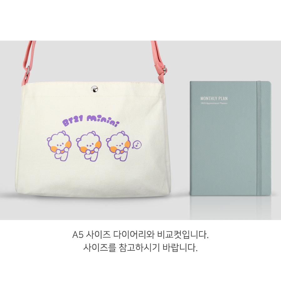 Monopoly x BT21 minini Canvas Cross Bag