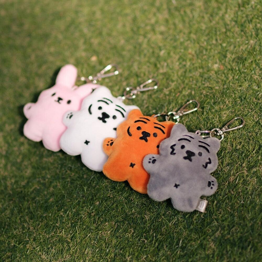 Muzik Tiger Flat Doll Keyring 4 types