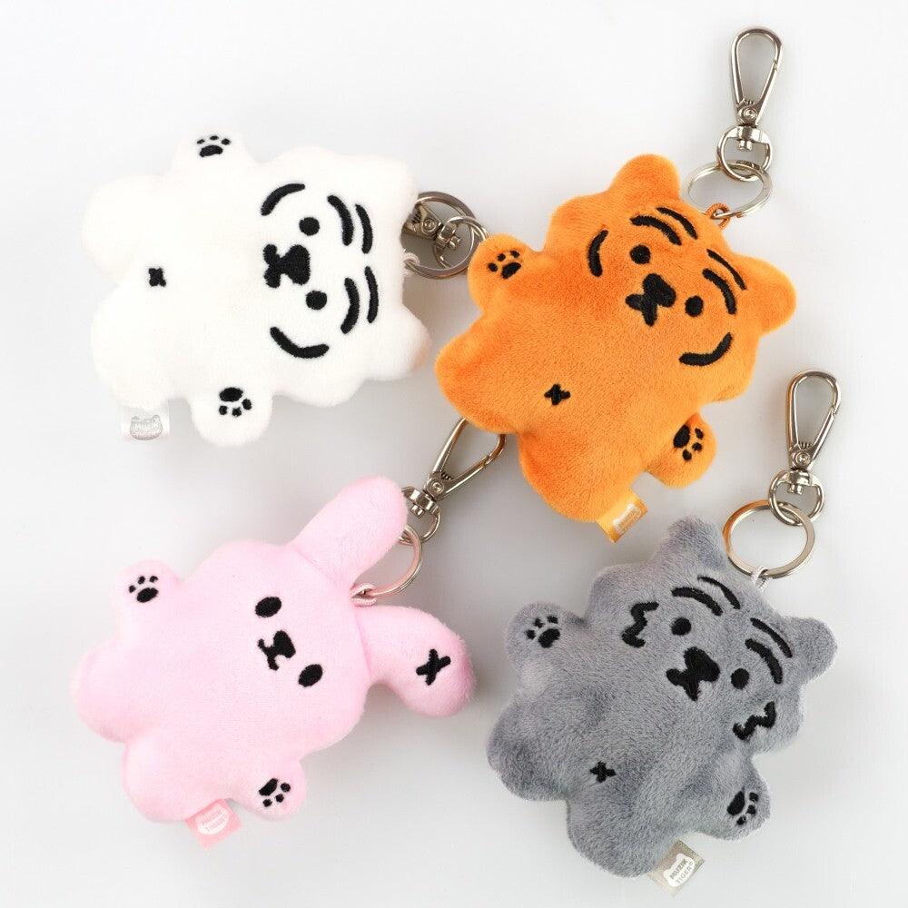Muzik Tiger Flat Doll Keyring 4 types