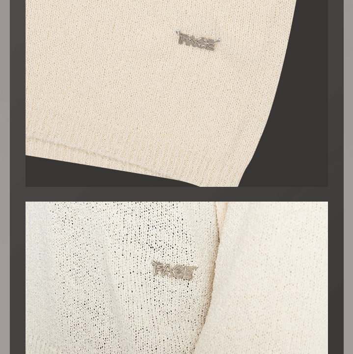 Jimin 'FACE' Official Merch- Knit (Ivory) + Jimin Photocard PO1 - Kgift.shop