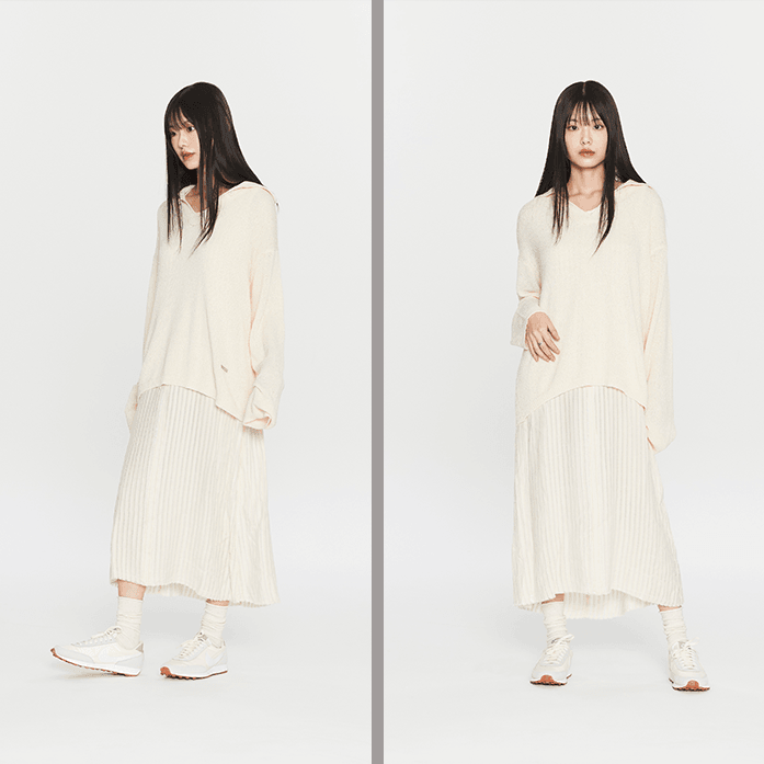 Jimin 'FACE' Official Merch- Knit (Ivory) + Jimin Photocard PO1 - Kgift.shop