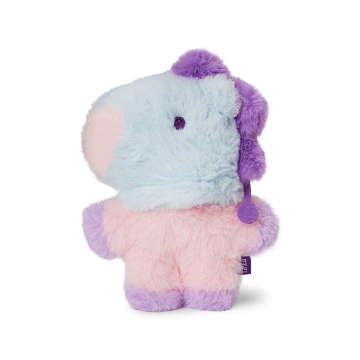 Line Friends BT21 Baby Flat Fur Purple Heart Edition Standing Doll - Kgift.shop