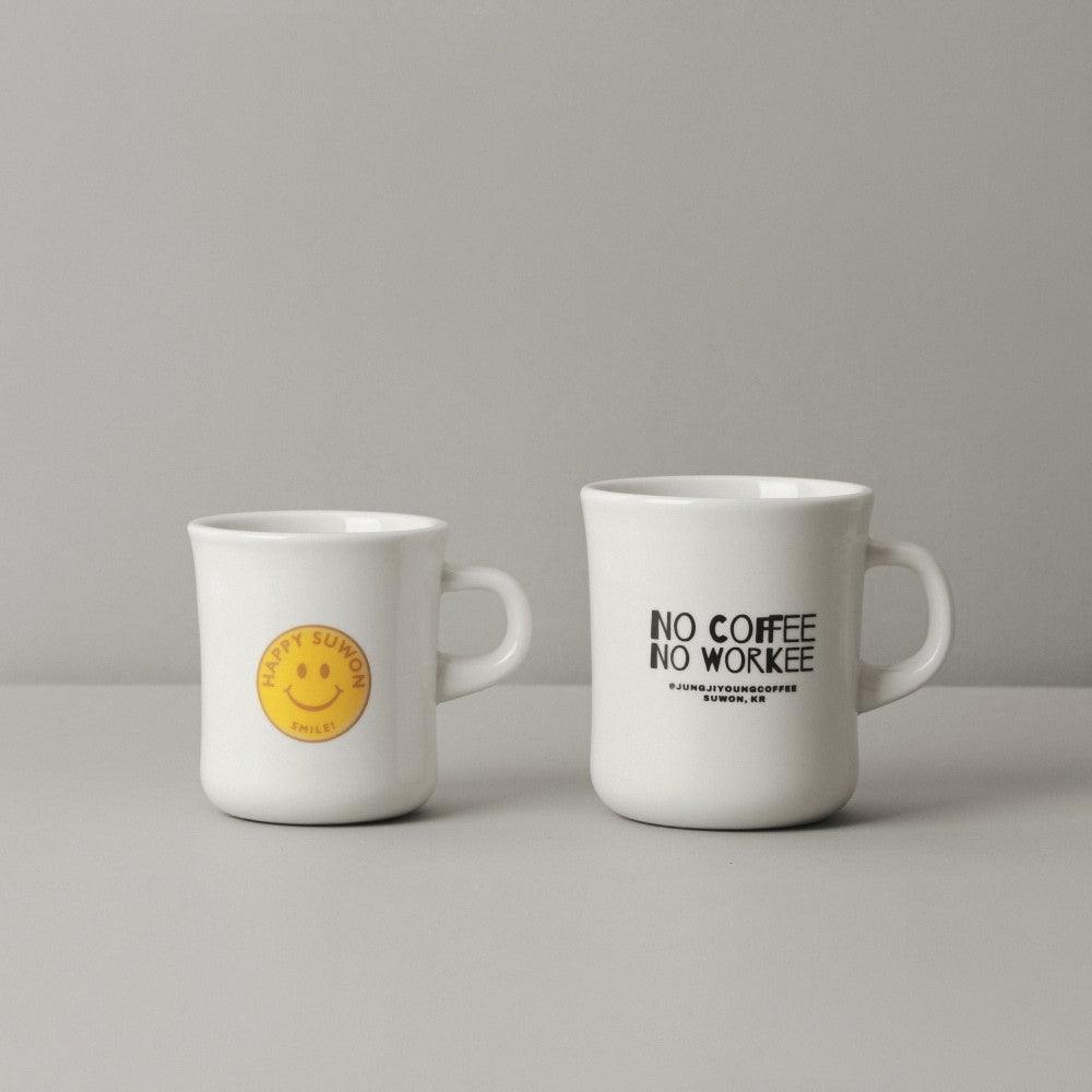 Jungjiyoung Mug No Coffee No Workee - Kgift.shop