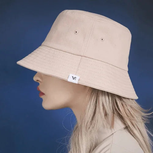 Varzar Herringbone Label Bucket Hat Jeno, WonwooPick! - Kgift.shop